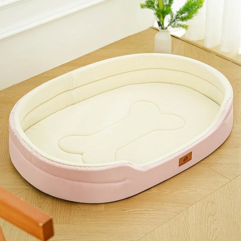 IN STOCK Dog Pet Beds Square Dog Bed For Large Size Dog Sofa Beds Bespoke Waterproof Anti-Mite Pet Bed Inner Pad Washable Kennel