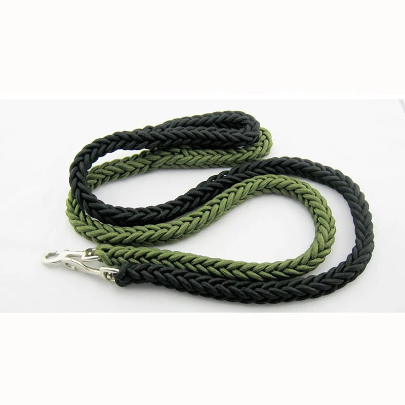 Nylon Dog Harness Leash For Medium Large Dogs Leads Pet Training Running Walking Safety Mountain Climb Dog Leashes Ropes Supply