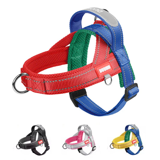 Fashion Dog Harness Saddle-type Pet Chest Strap for Small Medium Large Dogs Harnesses Puppy Collar Outdoor Walking Pet Supplies