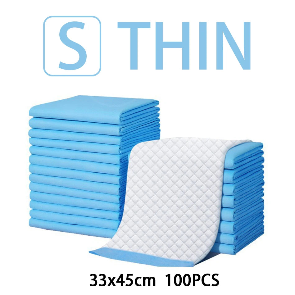 20/40/50/100Pcs Disposable Puppy Pee Pads Super Absorbent Dog Training Pad Dry Clean Cushion Pet Dog Supply
