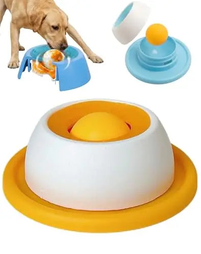 Lick Toys For Dogs Interactive Dog Toys Slow Feeder Food Dispenser For Puppy Training Enrichment Cat Feeding Crate Accessory