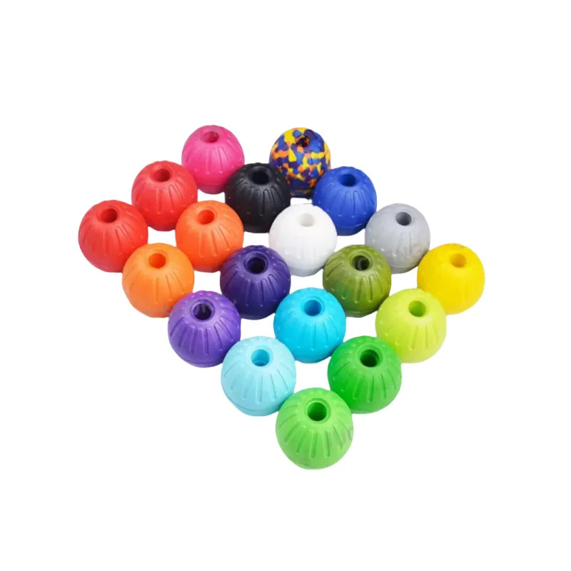 7cm/9cm Eva Pet Dog Outdoor Training Hollow Ball Indestructible Rubber Ball Chewing Game Grabbing Toy Indestructible Dog Toy