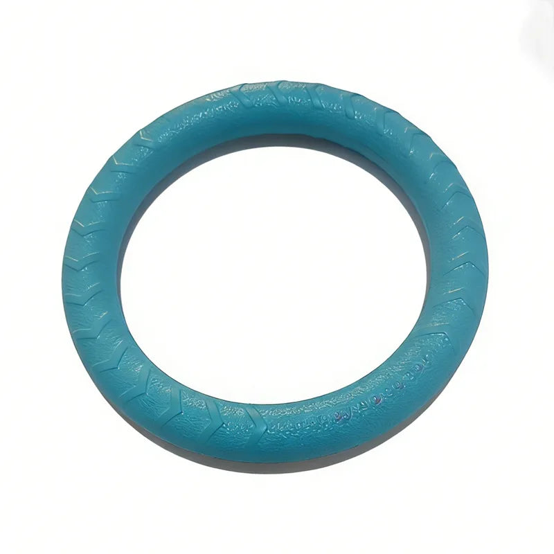 Dog Toys Pet Flying Discs EVA Dog Training Ring Puller Resistant Toys For Dogs Floating Puppy Bite Ring Toy Interactive
