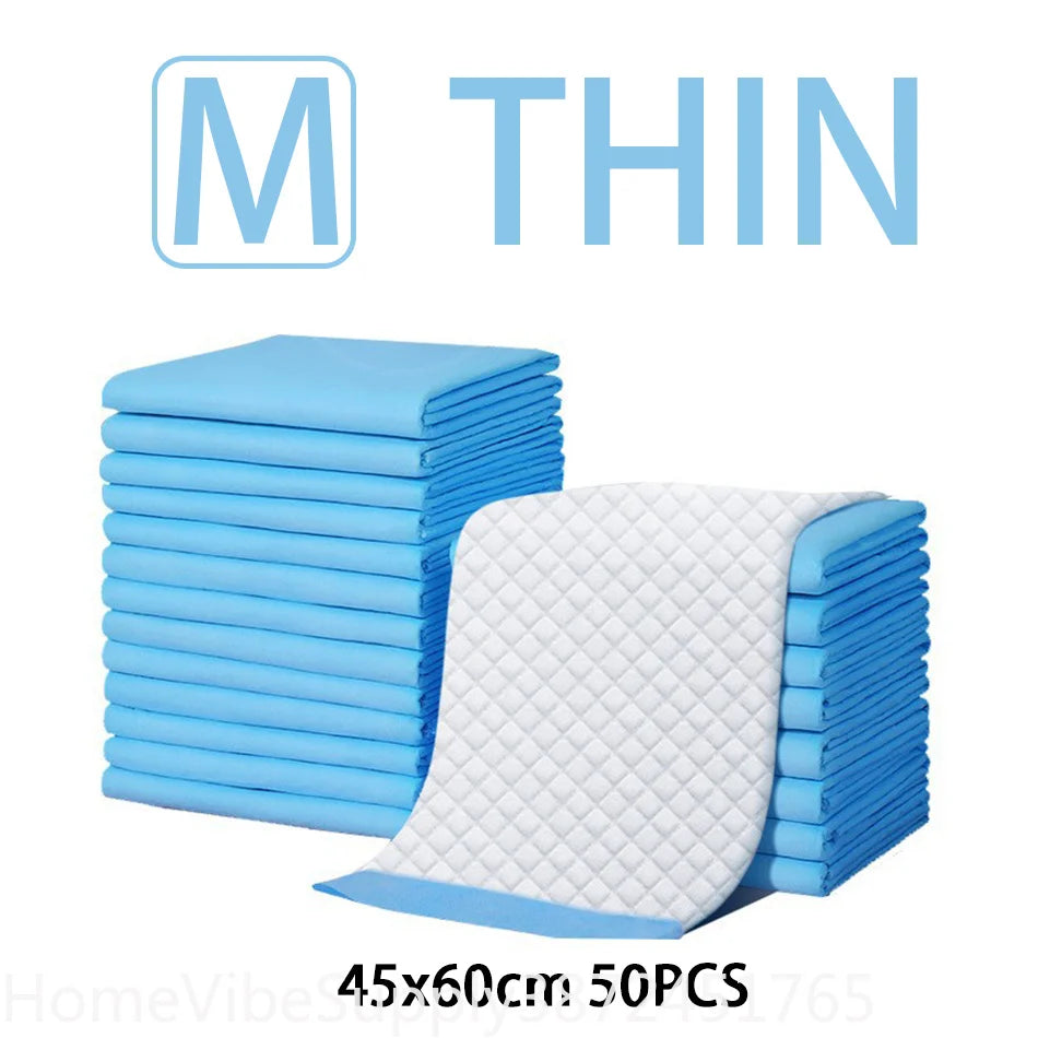 20/40/50/100Pcs Disposable Puppy Pee Pads Super Absorbent Dog Training Pad Dry Clean Cushion Pet Dog Supply