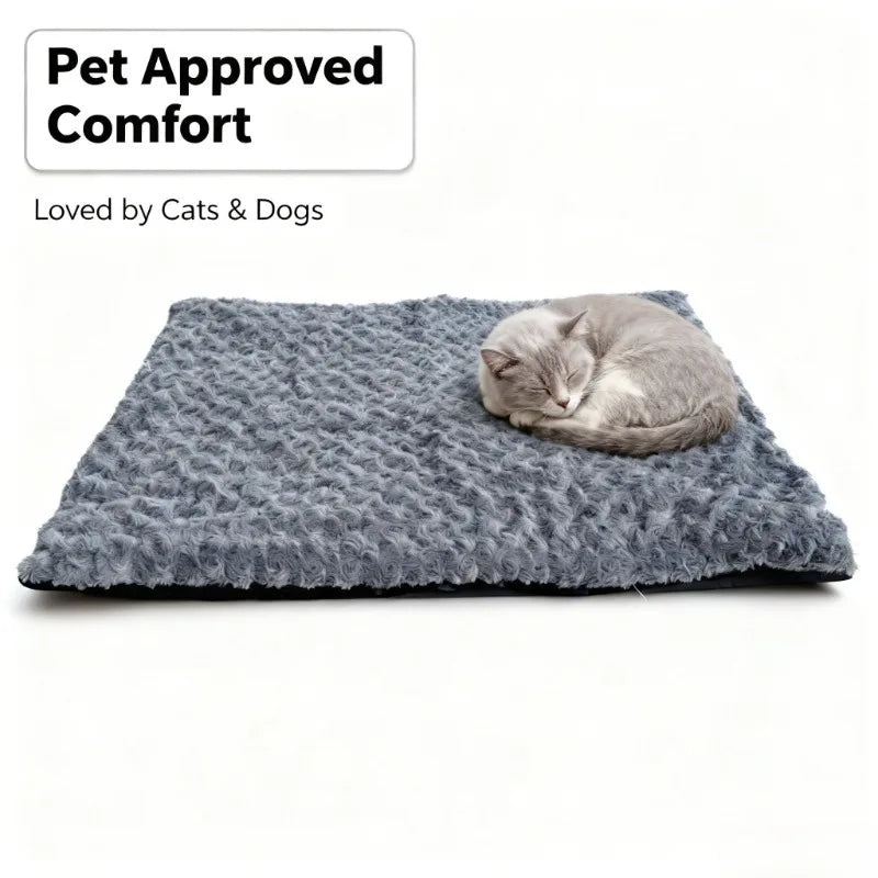Self-Heating Pet Pads Blanket Puppy Pad Warm Cushion Mat For Cats Dogs Washable Pets With Thermal Body Heat Reflecting Core Pads