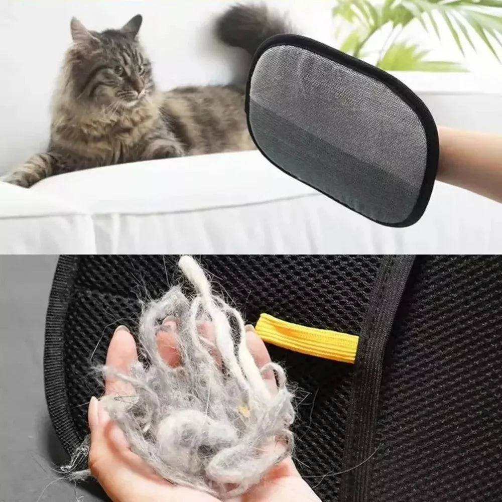 Pet Grooming equipment Gloves Deshedding Glove pet hair remover glove for Dog Cat Rabbit Accessories with Long/Short/Curly Hair