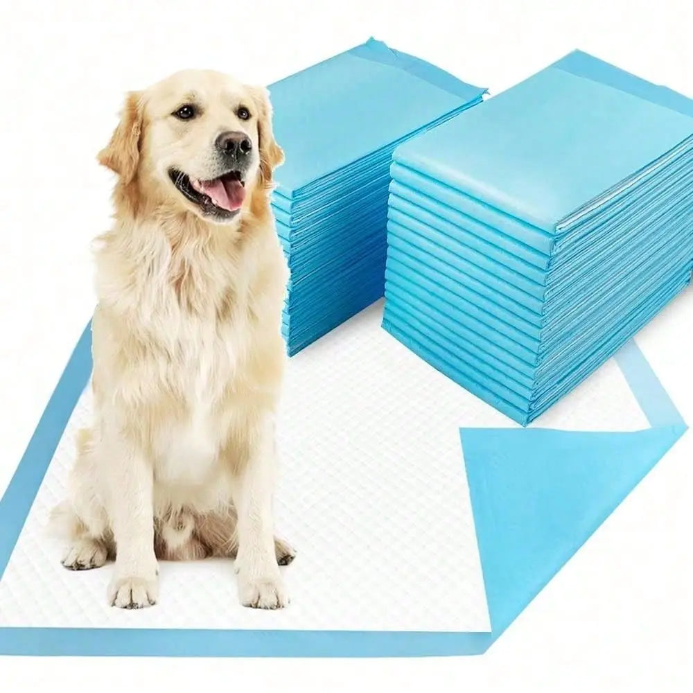 Count Super Absorbency Puppy Pads, LeakProof And QuickDry Dog Training Pee Pads, Dog Pee Pads, Disposable Dog Urine Pads, Dispo