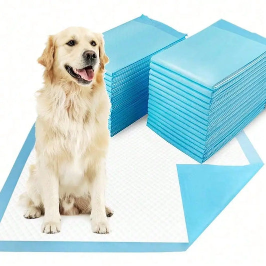 Count Super Absorbency Puppy Pads, LeakProof And QuickDry Dog Training Pee Pads, Dog Pee Pads, Disposable Dog Urine Pads, Dispo