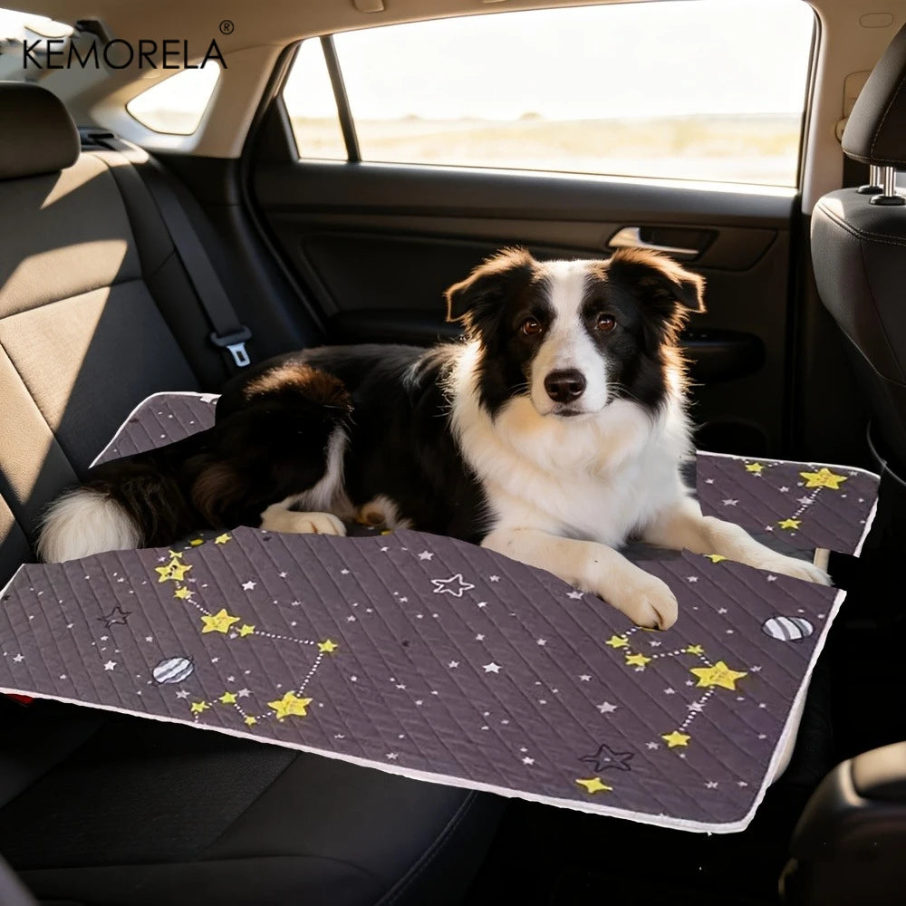 New 3pcs Reusable Washable Dog Pee Pads Leak Proof Training Mats Quick Drying After Washing Suitable For Living Room Lawn Car