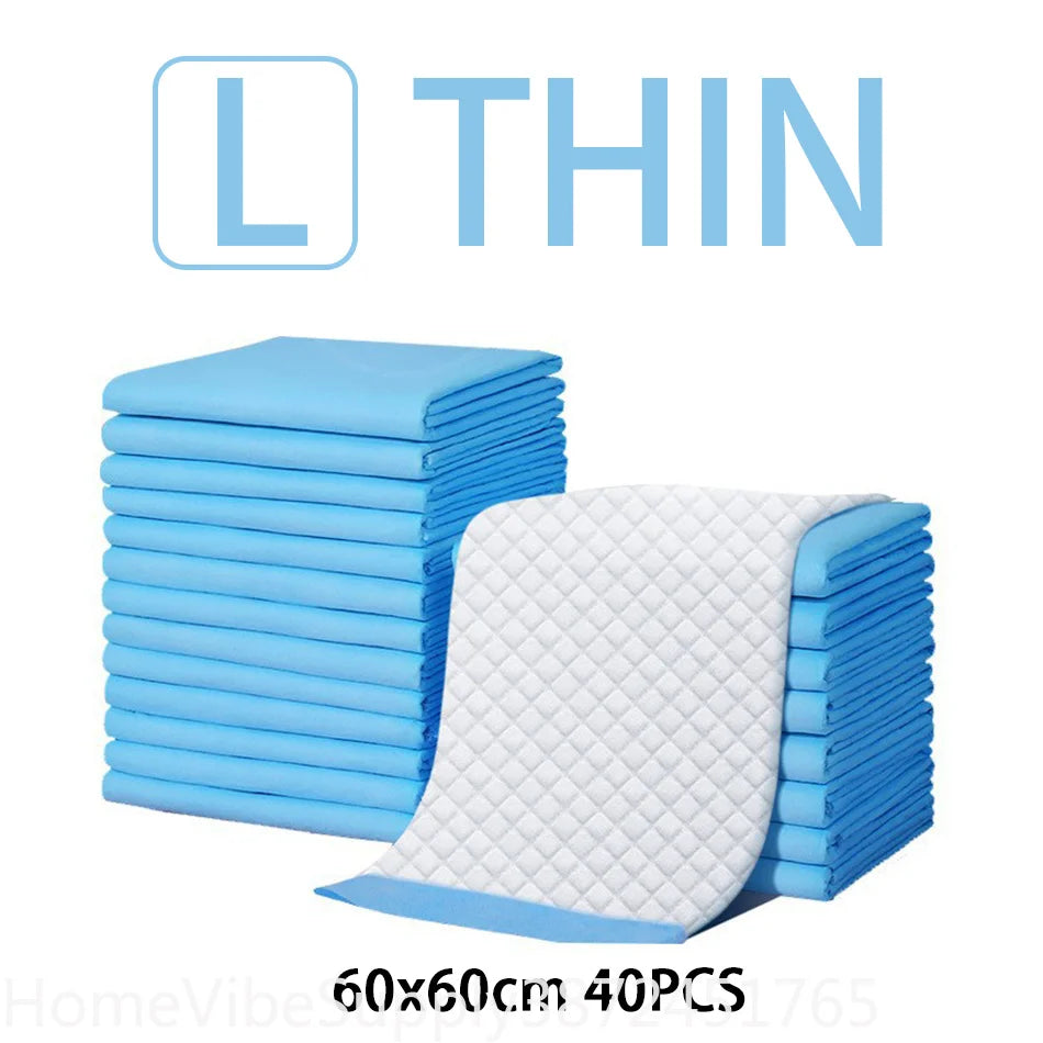 20/40/50/100Pcs Disposable Puppy Pee Pads Super Absorbent Dog Training Pad Dry Clean Cushion Pet Dog Supply