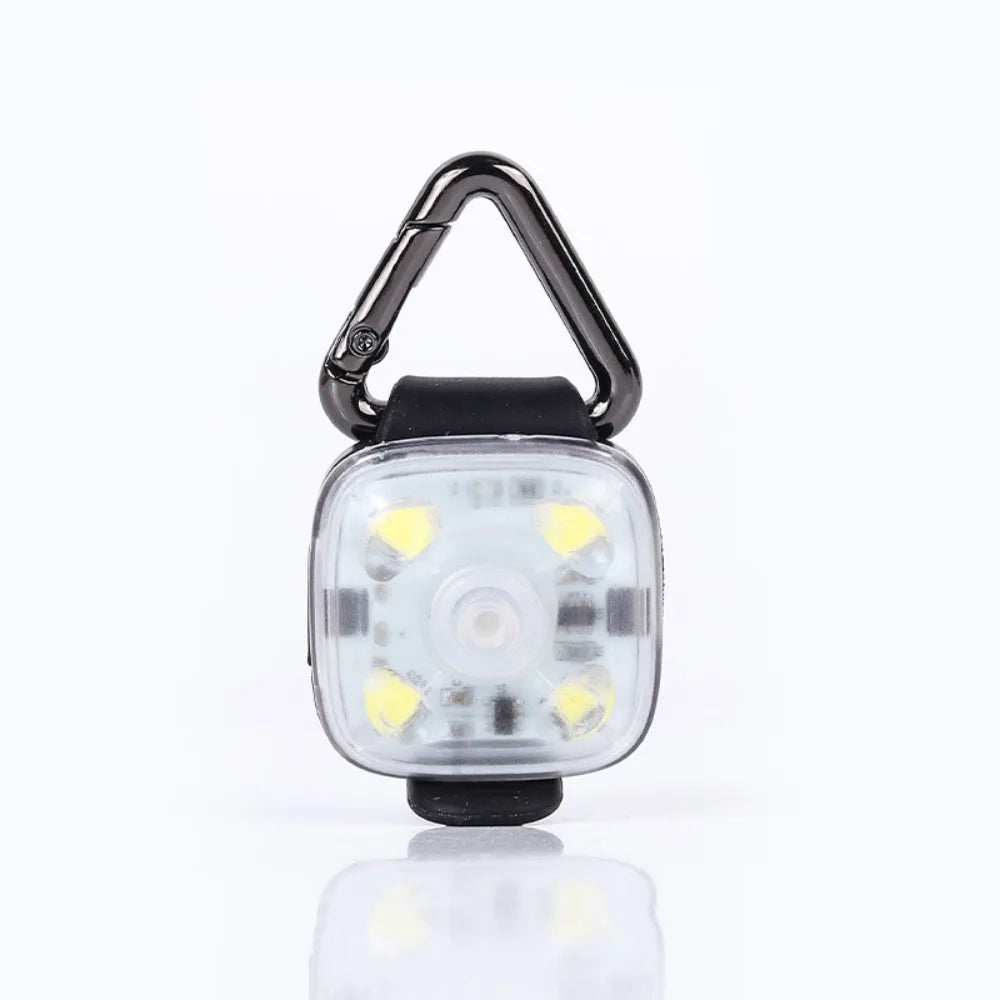 USB Rechargeable Pet Luminous Pendant Flashlight 3 Modes LED Pet Collar Pet Safety LED Dog Light-up Pendant Outdoor Activities