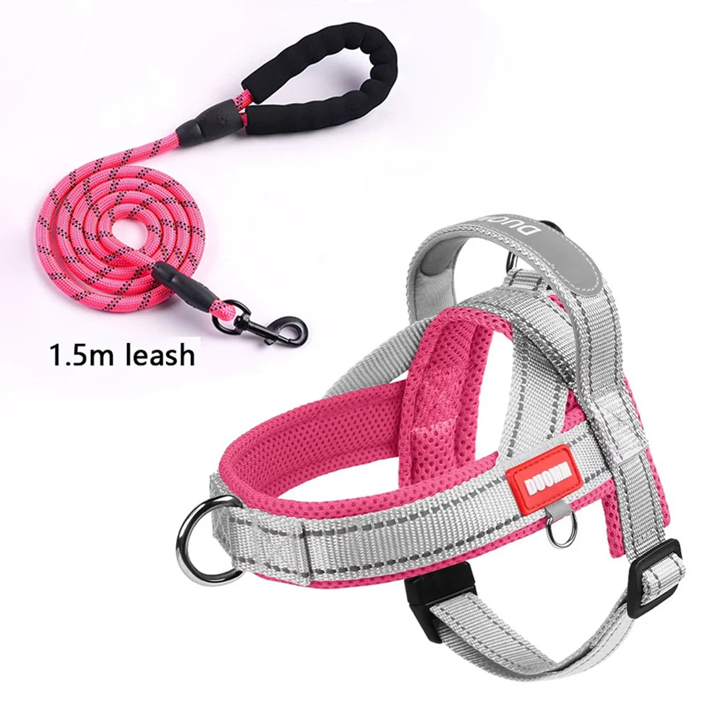 Fashion Dog Harness Saddle-type Pet Chest Strap for Small Medium Large Dogs Harnesses Puppy Collar Outdoor Walking Pet Supplies