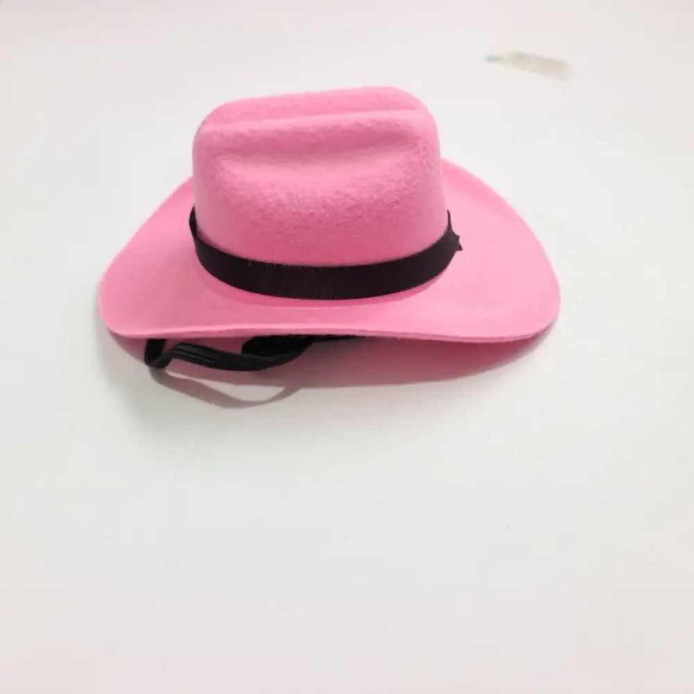 British Pet Dog Hat Star Cowboy Hat Pet Supplies Adjustable Dog Costume Top Hat Headwear Pet Hat Dogs Caps Pet Sun Hats for Cats