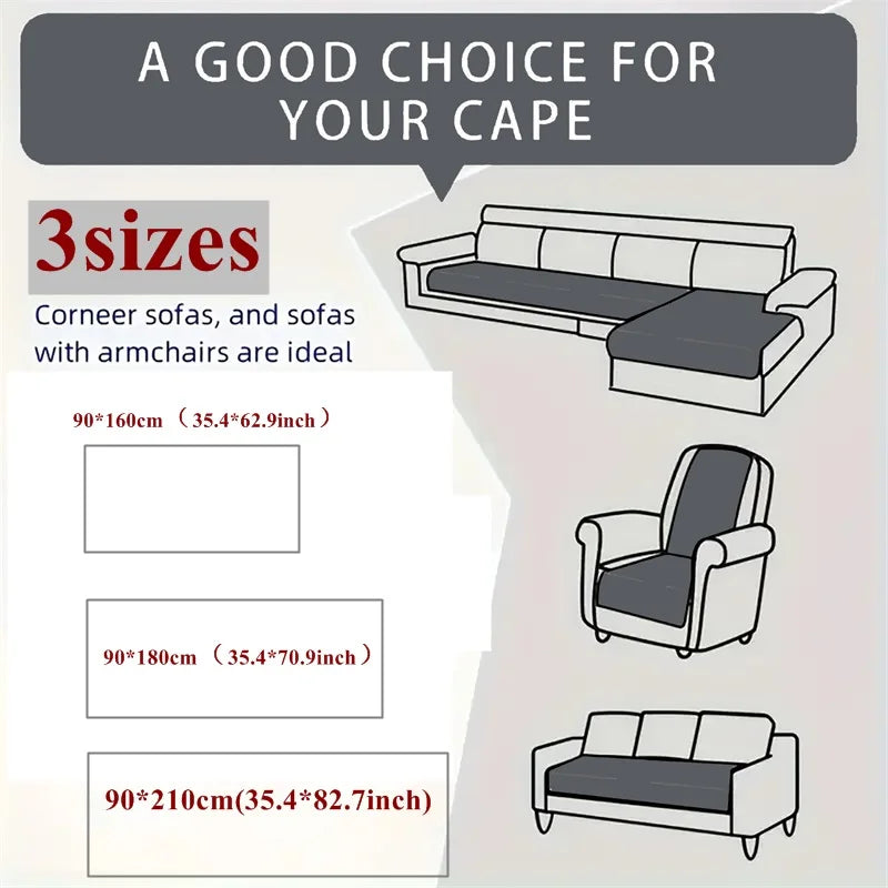 1PC Anti-dirty Plaid Pets Sofa Seat Cover Non-Slip Cats Dogs Bed Mattress Anti-cat Scratch L Couch Pads Slipcover Living Room
