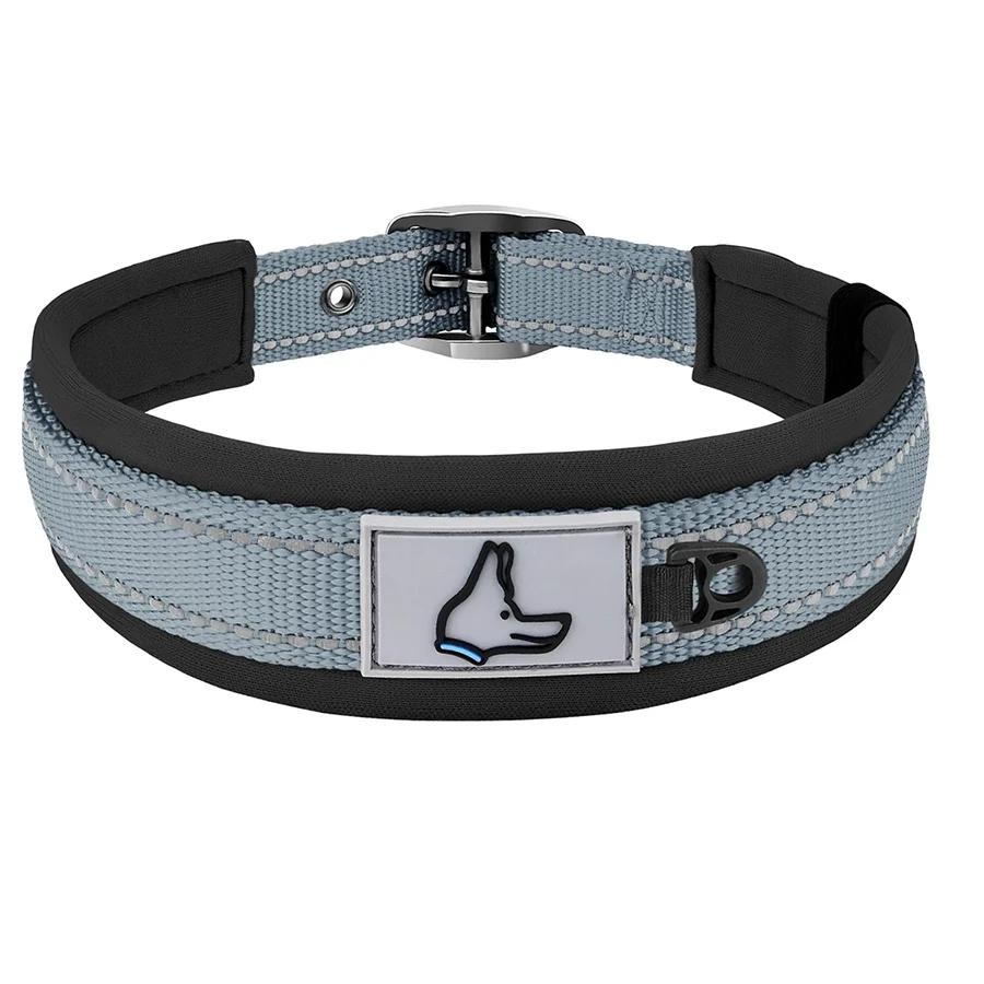 New Pet Dog Collars Nylon Collar For Small Medium Large Dogs Solid Pet Collar with Rings Teddy Keji Pitbull Bulldog Beagle